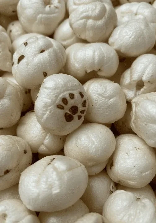 Raw Makhana (Foxnut) - Premium Quality 6 Suta Makhana